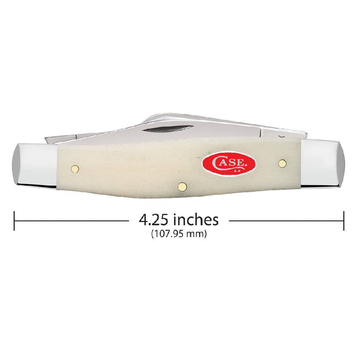 Case Natural Bone Smooth Large Stockman