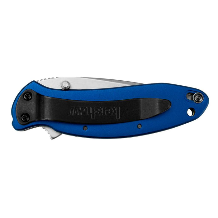 Kershaw Navy Blue Scallion Knife Knives Kershaw Knives