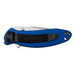 Kershaw Navy Blue Scallion Knife Knives Kershaw Knives