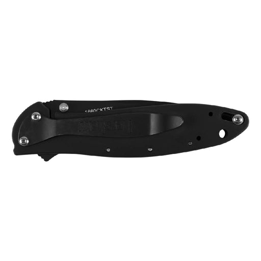 Kershaw Black Steel Serrated Leek Knives Kershaw Knives