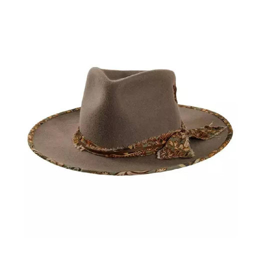 Women's Gypsy Felt Fedora Platinum WOMEN - Accessories - Caps, Hats & Fedoras American Hat Makers