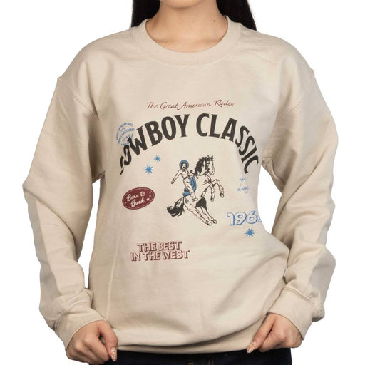 Cowboy Classic Sweatshirt WOMEN - Clothing - Pullovers & Hoodies Charlie Southern