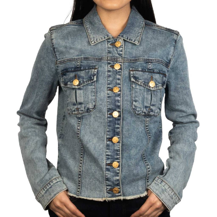 Kut Kara Denim Jacket WOMEN - Clothing - Outerwear - Jackets Kut from the Kloth
