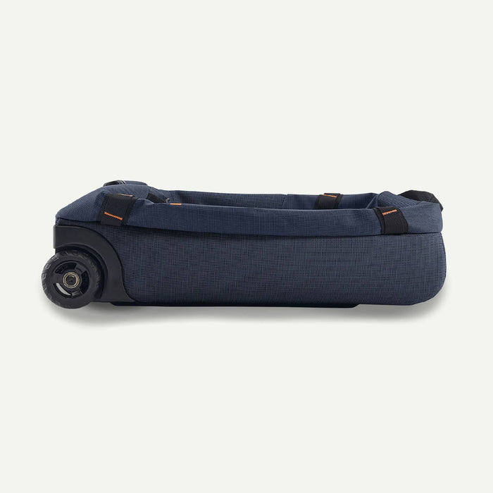 Patagonia 40L Black Hole Wheeled Duffle Bag - Smolder Blue w/Amanita Red ACCESSORIES - Luggage & Travel - Duffle Bags Patagonia