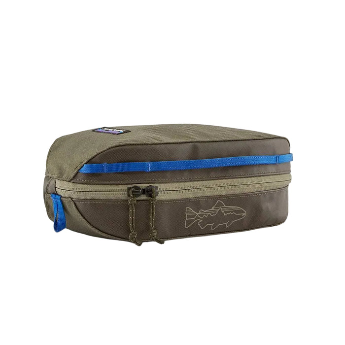 Patagonia 3L Black Hole Cube - Basin Green w/Fitz Trout ACCESSORIES - Luggage & Travel - Shave Kits Patagonia