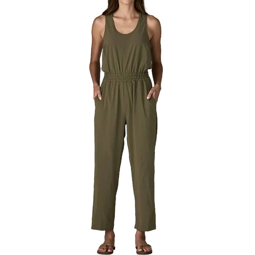 Patagonia Women's Terrebonne Traveler Basin Green Jumpsuit WOMEN - Clothing - Jumpsuits & Rompers Patagonia