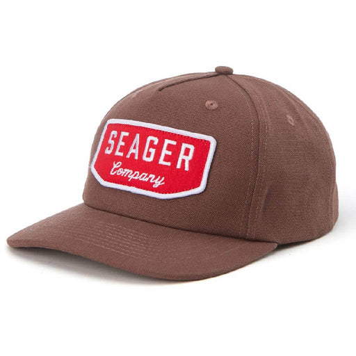 Seager Wilson Brown Snapback Cap HATS - BASEBALL CAPS Seager Apparel