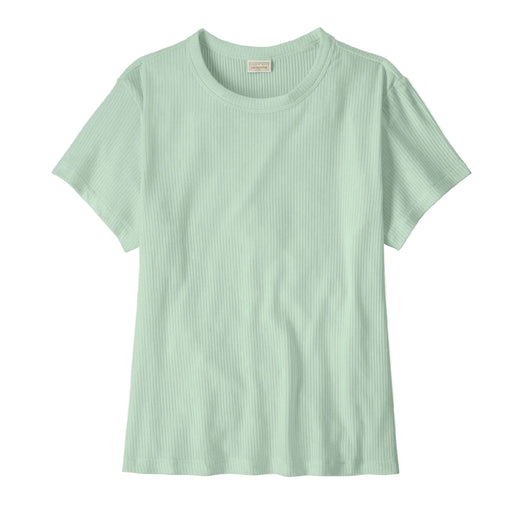 Patagonia Women's Rib Knit Top - Thin Ice WOMEN - Clothing - Tops - Short Sleeved Patagonia