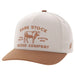 Hooey Rank Stock Tan Trucker Cap HATS - BASEBALL CAPS Hooey