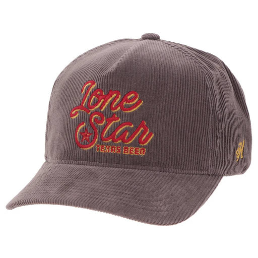 Hooey Lone Star Grey Corduroy Trucker Cap HATS - BASEBALL CAPS Hooey