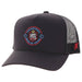 Hooey Lone Star Black Trucker Cap HATS - BASEBALL CAPS Hooey