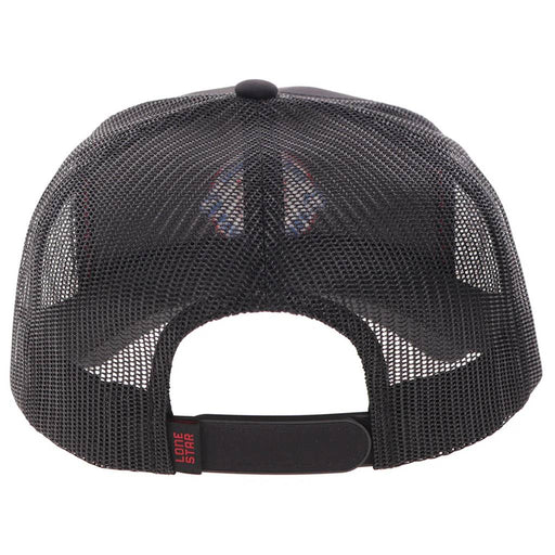 Hooey Lone Star Black Trucker Cap HATS - BASEBALL CAPS Hooey