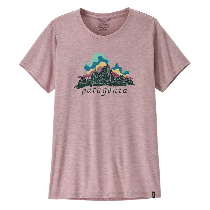 Patagonia Women's Capilene Cool Daily Shirt - Fitz Roy Nimbus WOMEN - Clothing - Tops - Short Sleeved Patagonia