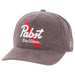 Hooey Pabst Blue Ribbon Grey Corduroy Trucker Cap HATS - BASEBALL CAPS Hooey