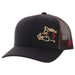 Hooey Sniper Pig Black Trucker Cap HATS - BASEBALL CAPS Hooey
