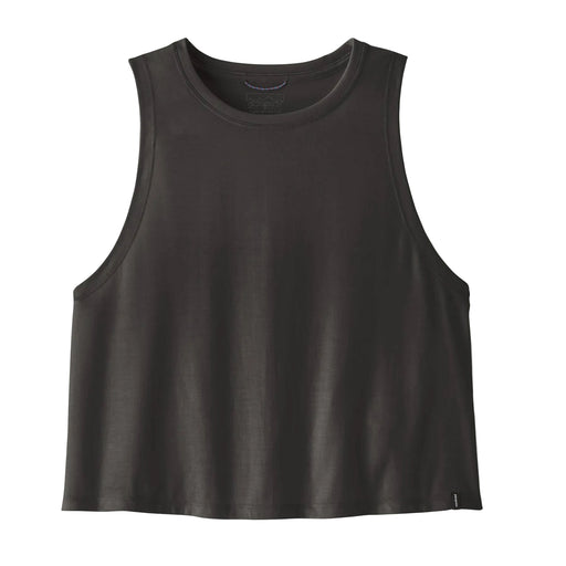 Patagonia Women's Capilene Cool Trail Cropped Tank Top - Ink Black WOMEN - Clothing - Tops - Sleeveless Patagonia