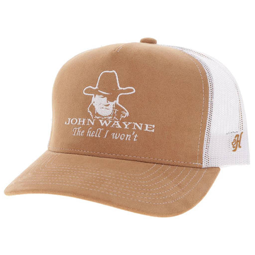 Hooey John Wayne Tan Trucker Cap HATS - BASEBALL CAPS Hooey