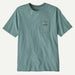 Patagonia Men's Boardshort Logo Pocket Responsibili-Tee - Blue Sage MEN - Clothing - T-Shirts & Tanks Patagonia
