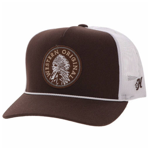 Hooey Quanah Brown Trucker Cap HATS - BASEBALL CAPS Hooey