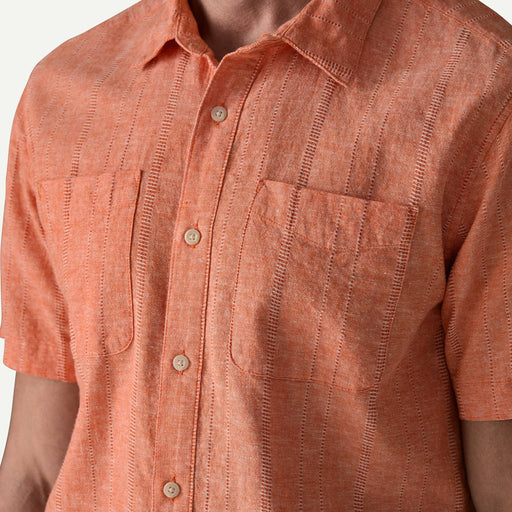 Men's Back Step Shirt - Coal Orange MEN - Clothing - Shirts - Short Sleeve Patagonia