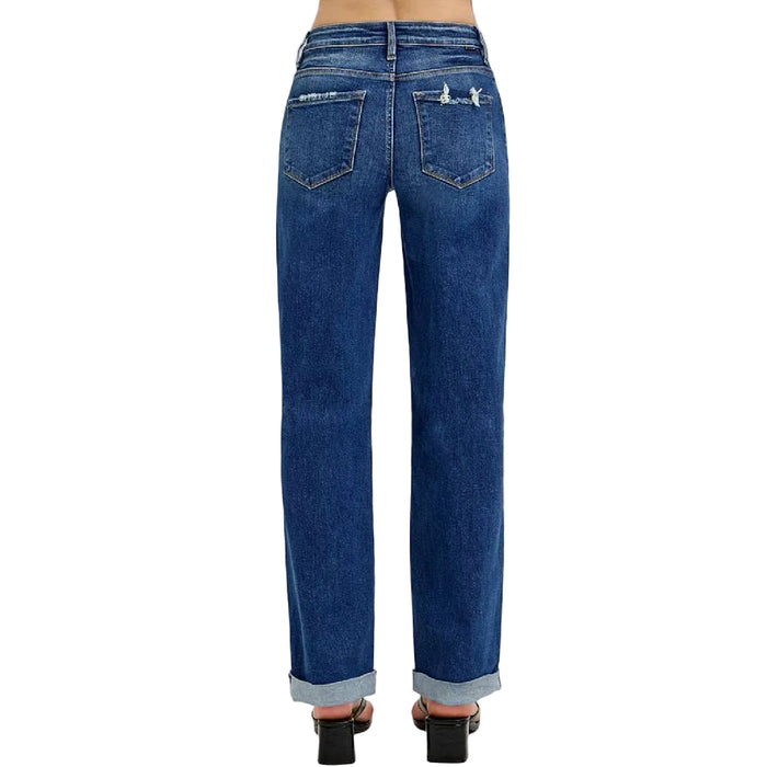 Risen High Rise Wide Baggy Jean WOMEN - Clothing - Jeans Risen Jeans