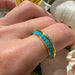 Razor Edge Turquoise Gold Ring WOMEN - Accessories - Jewelry - Rings Native Gem