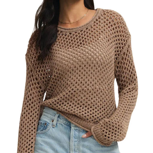 Z Supply Cala Shimmer Crochet Sweater WOMEN - Clothing - Sweaters & Cardigans Z Supply
