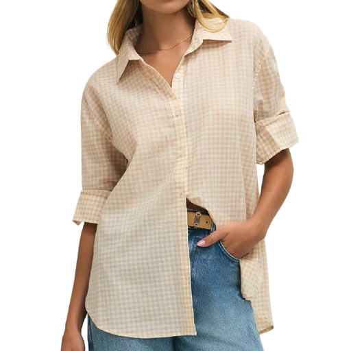 Z Supply Seaport Button Up Top WOMEN - Clothing - Tops - Short Sleeved Z Supply
