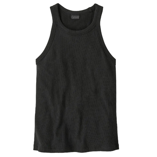 Patagonia Women's Rib-Knit Tank Top - Black WOMEN - Clothing - Tops - Sleeveless Patagonia