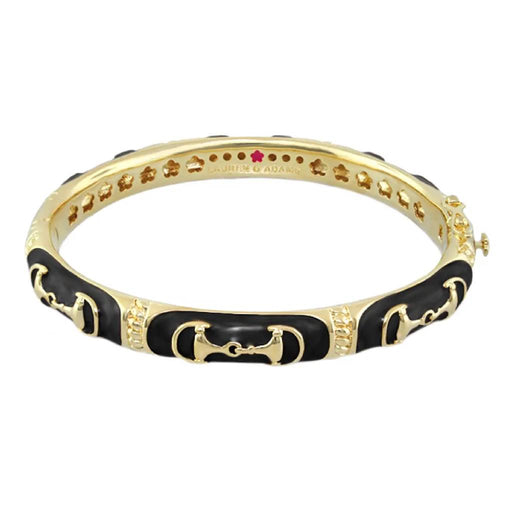 Equestrian Black Small Bangle WOMEN - Accessories - Jewelry - Bracelets Lauren G Adams