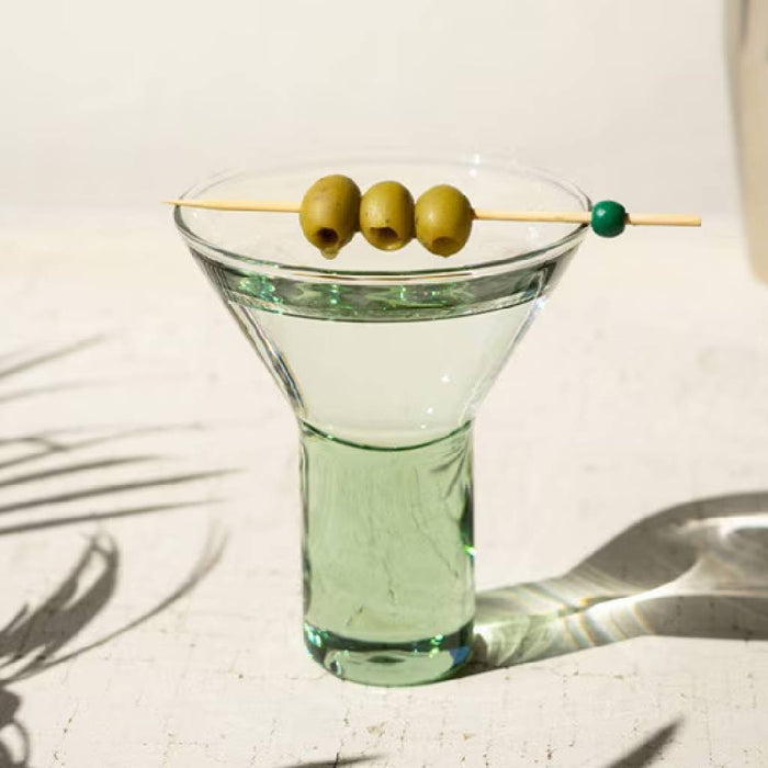 Solid Base Clear Martini Glass HOME & GIFTS - Tabletop + Kitchen - Drinkware + Glassware Kalalou