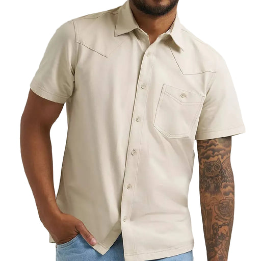 Wrangler Men's ATG Performance Button Down MEN - Clothing - Shirts - Short Sleeve Wrangler