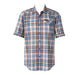 Wrangler Men's Riata Plaid Button Down Shirt MEN - Clothing - Shirts - Short Sleeve Wrangler