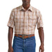Wrangler Men's Riata Plaid Button Down Shirt MEN - Clothing - Shirts - Short Sleeve Wrangler