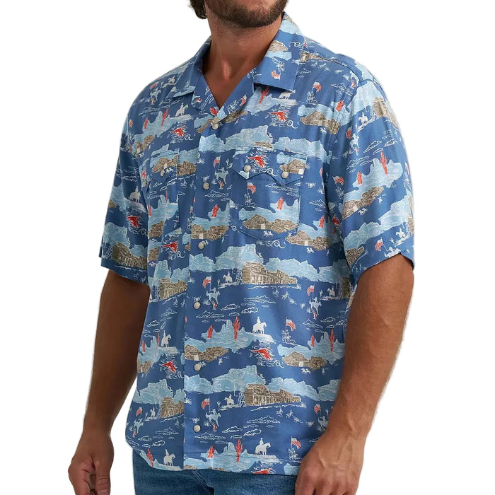 Wrangler Men's Coconut Cowboy Snap Shirt MEN - Clothing - Shirts - Short Sleeve Wrangler