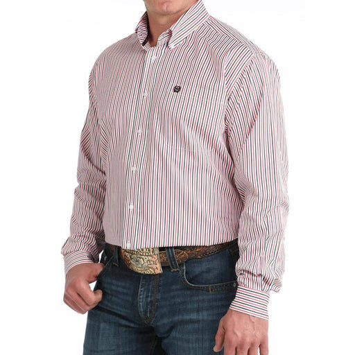 Cinch Men's Western Stripe Button Down Shirt MEN - Clothing - Shirts - Long Sleeve Cinch