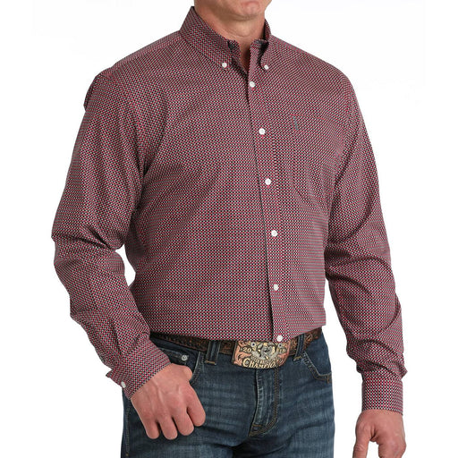 Cinch Men's Modern Geo Button Down Shirt MEN - Clothing - Shirts - Long Sleeve Cinch