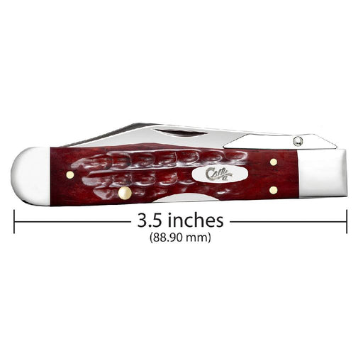 Case Pocket Worn Old Red Bone - Corn Cob Jig Cheetah Cub Knives W.R. Case