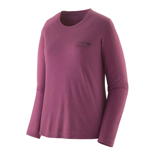 Patagonia Women's Capilene Cool Trail Stratapeaks Shirt- Faded Magenta WOMEN - Clothing - Tops - Long Sleeved Patagonia
