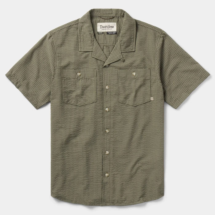 Duck Camp Moss Coastal Seersucker Shirt MEN - Clothing - Shirts - Short Sleeve Duck Camp