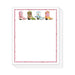 Handpainted Colorful Cowboy Boots Stack Pad HOME & GIFTS - Gifts Roseanne Beck Collections