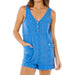 Rip Curl Women's Classic Surf Bright Blue Romper WOMEN - Clothing - Jumpsuits & Rompers Rip Curl
