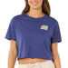 Rip Curl Women's Navy Surf Side Cropped Tee WOMEN - Clothing - Tops - Short Sleeved Rip Curl