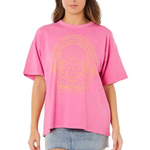 Rip Curl Women's Hotel Malibu Heritage Tee WOMEN - Clothing - Tops - Short Sleeved Rip Curl