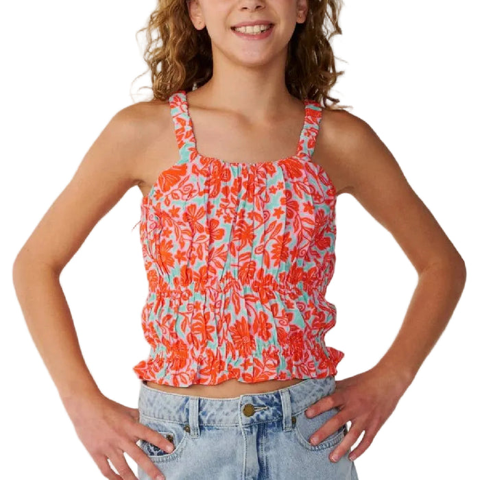 Rip Curl Girl's Sunshine Squad Mint Haze Woven Top KIDS - Girls - Clothing - Tops - Sleeveless Tops Rip Curl