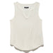 Flag & Anthem Women's Anna Notch Front White Tank WOMEN - Clothing - Tops - Sleeveless Flag And Anthem