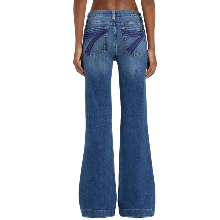 7 For All Mankind Dojo Flare - Marsh WOMEN - Clothing - Jeans 7 For All Mankind