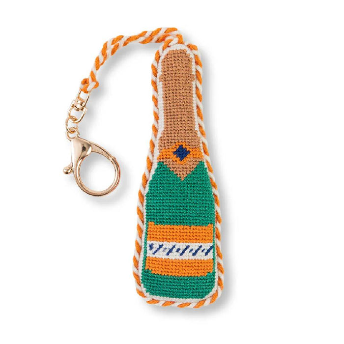 Champagne Bottle Bag Charm ACCESSORIES - Additional Accessories - Key Chains & Small Accessories Furbish Studio