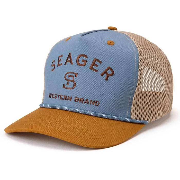 Seager Branded Trucker Snapback Cap