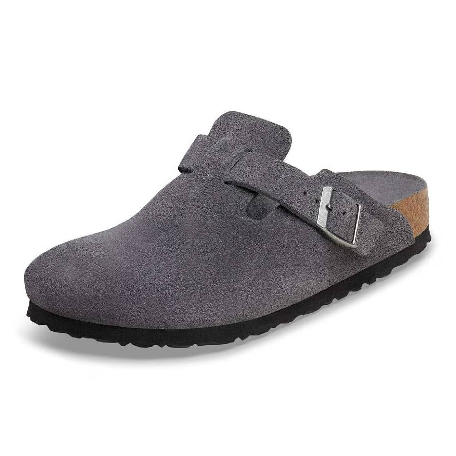 Birkenstock Boston Soft Footbed - Charcoal Tonal MEN - Footwear - Casual Shoes Birkenstock